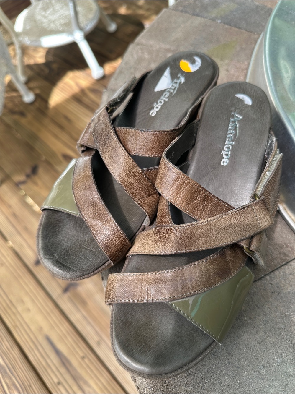 Antelope Wedge Slides size 37/ 6 US